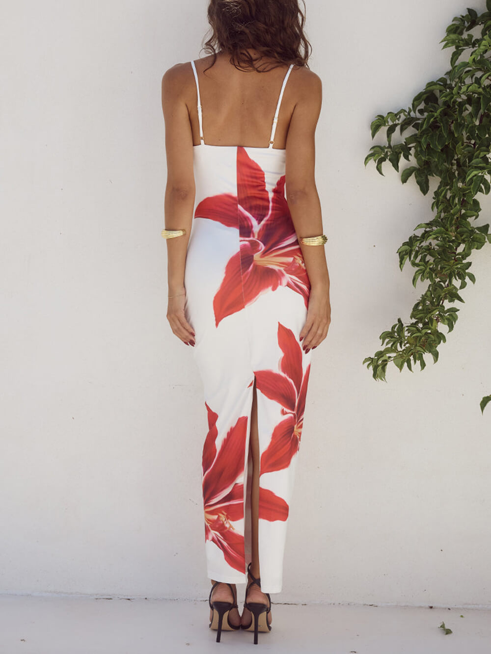 Floral Print Maxi Dress
