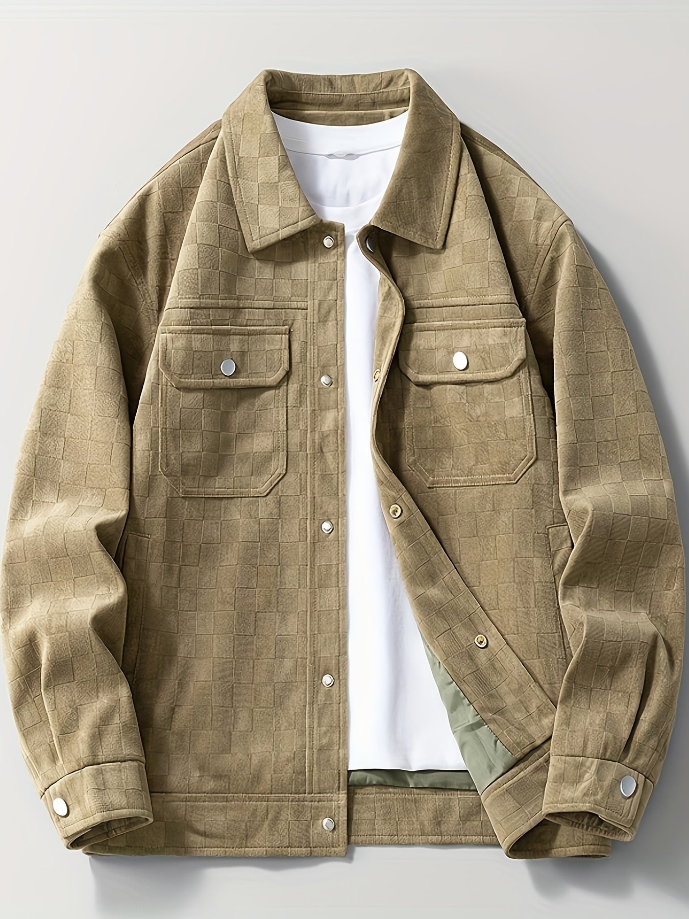 Mavrick Checkered Velour Jacket
