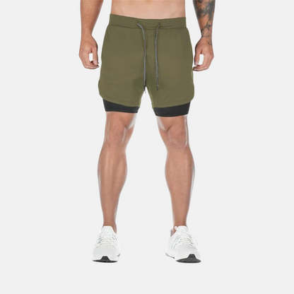2 in 1 Running Shorts