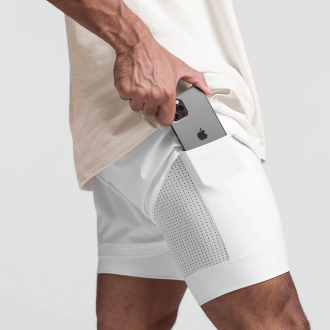 2 in 1 Running Shorts