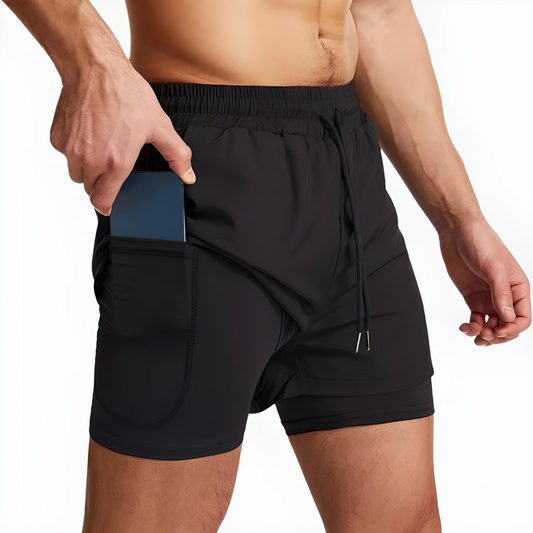 2 in 1 Running Shorts