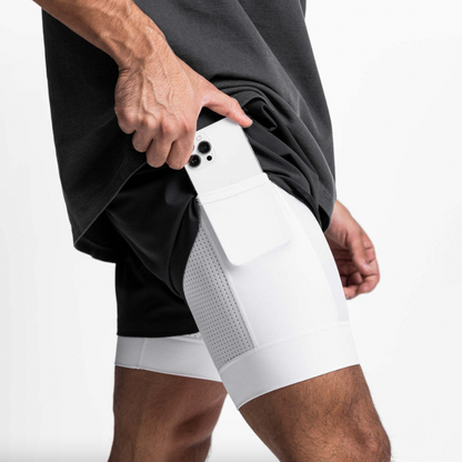 2 in 1 Running Shorts