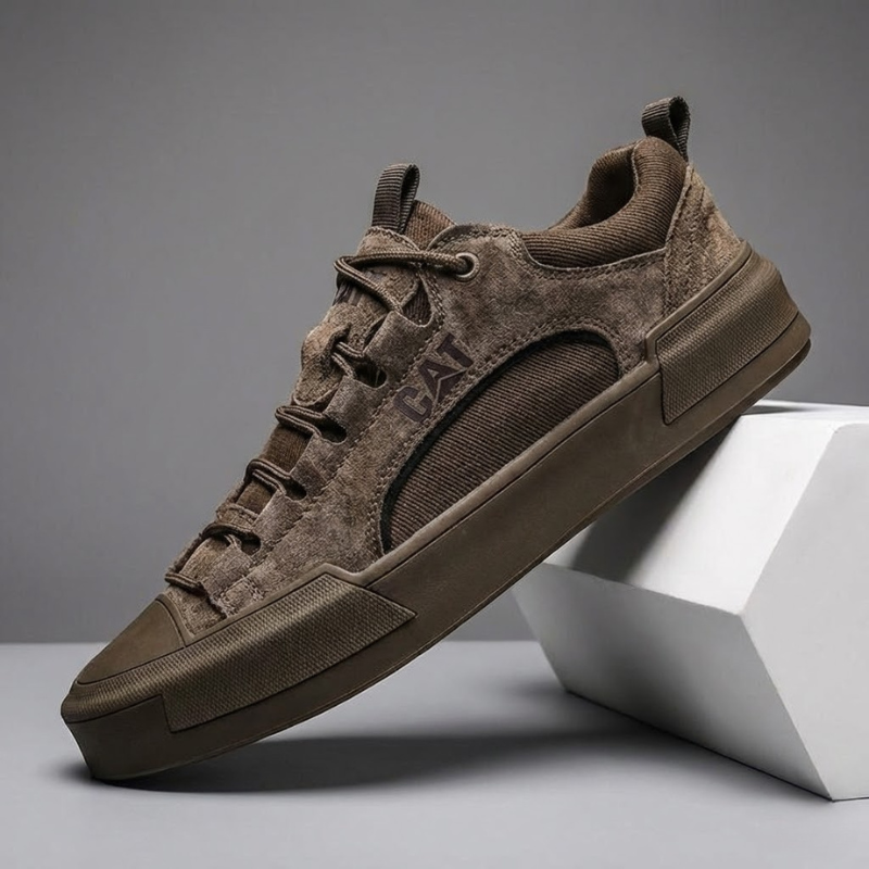 District Leather Sneakers