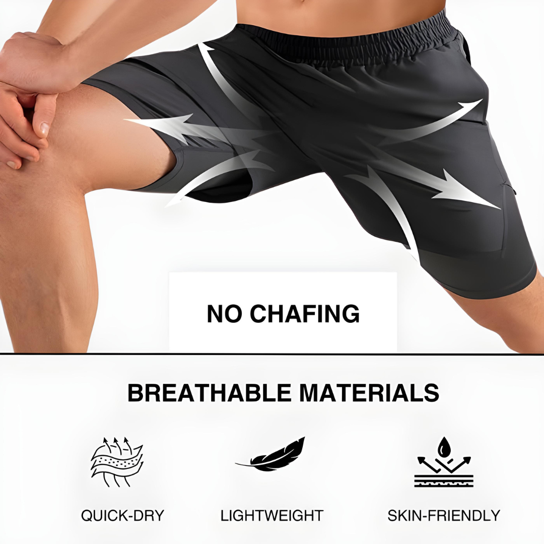 2 in 1 Running Shorts