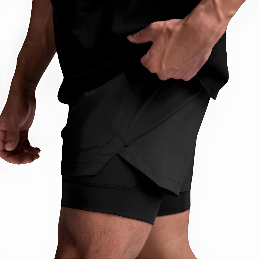 2 in 1 Running Shorts