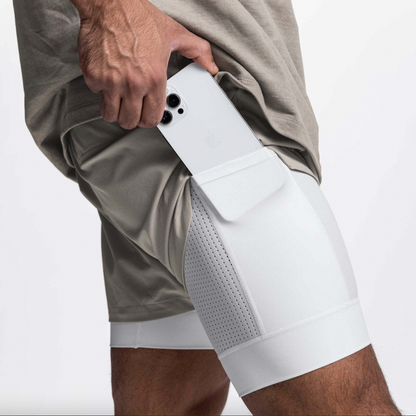 2 in 1 Running Shorts