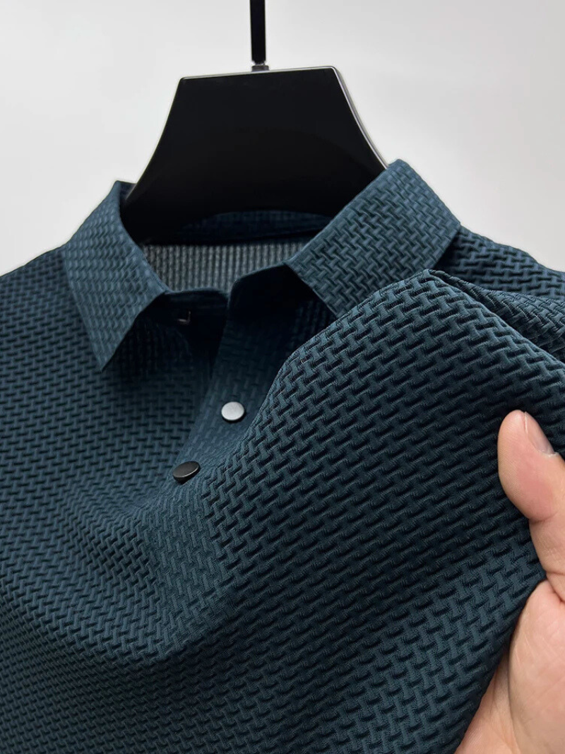 Nero Classic Weave Polo