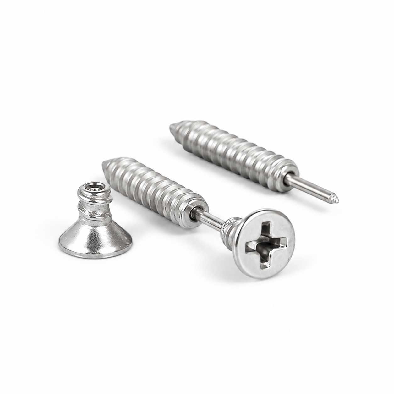 Screw Stud Earrings