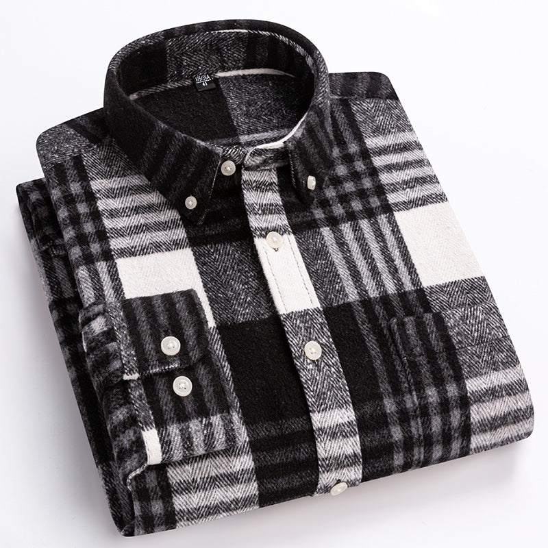 Harrison Plaid Cotton Shirt