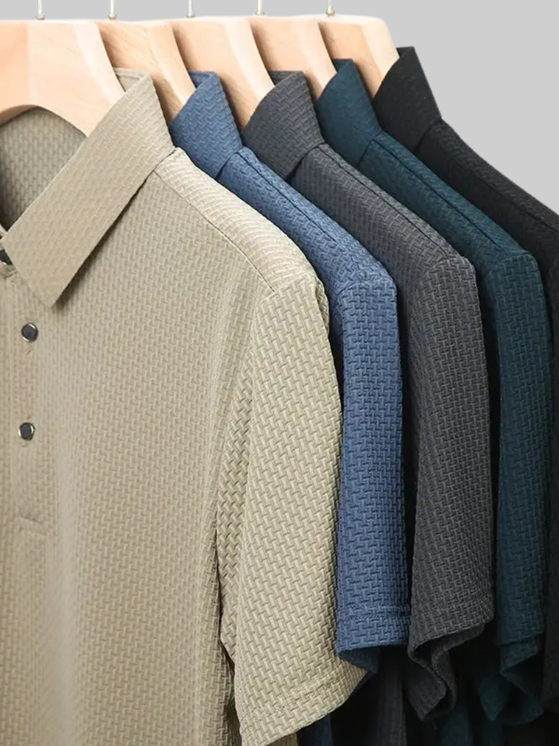 Nero Classic Weave Polo