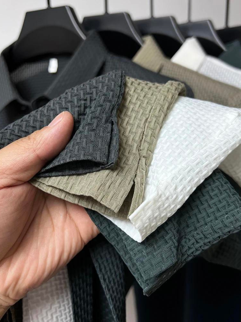 Nero Classic Weave Polo