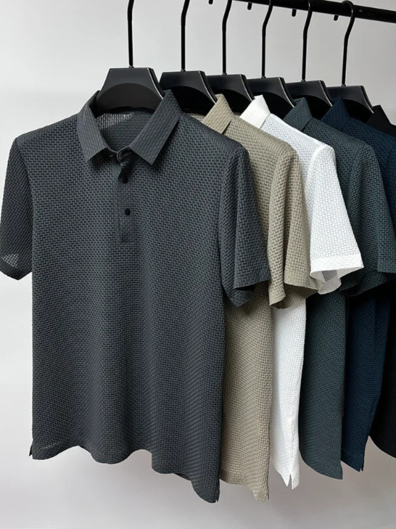 Nero Classic Weave Polo