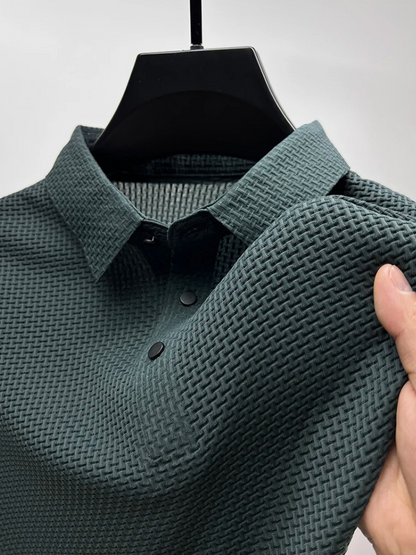 Nero Classic Weave Polo