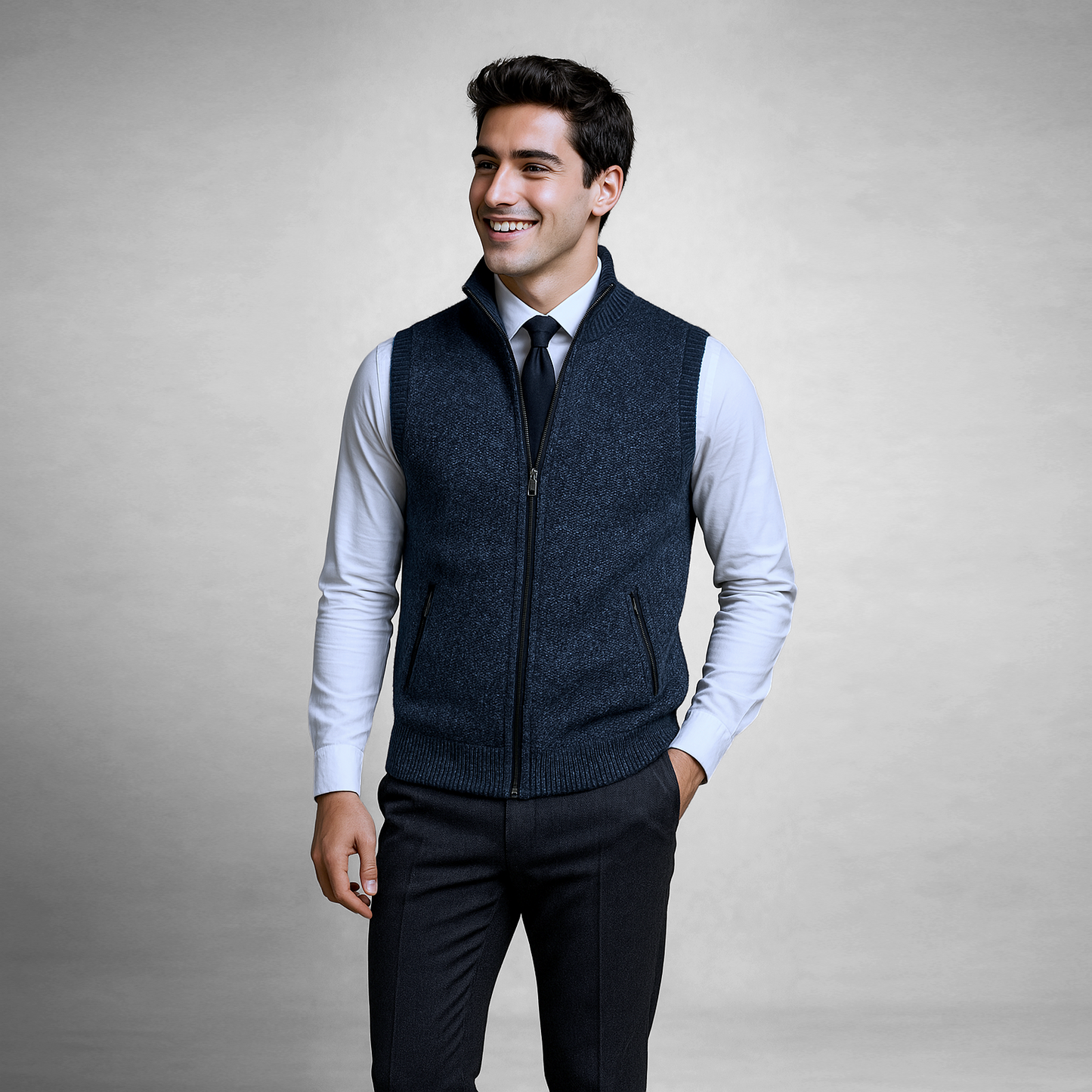 Mason Full-Zip Sweater Vest