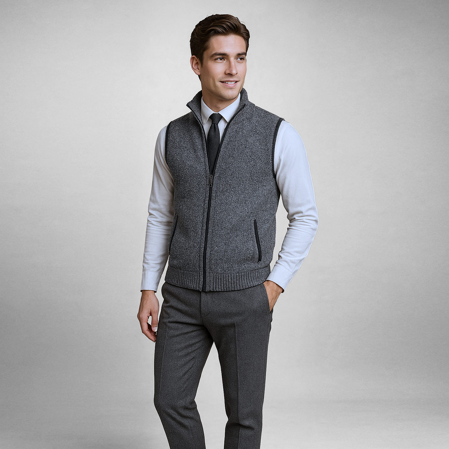 Mason Full-Zip Sweater Vest