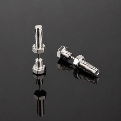 Bolt Stud Earrings