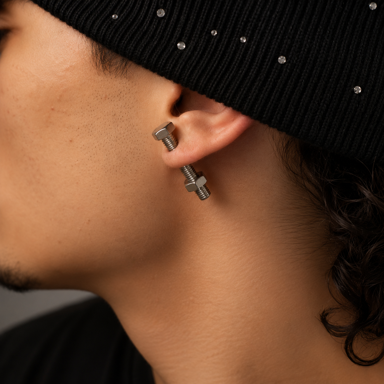 Bolt Stud Earrings