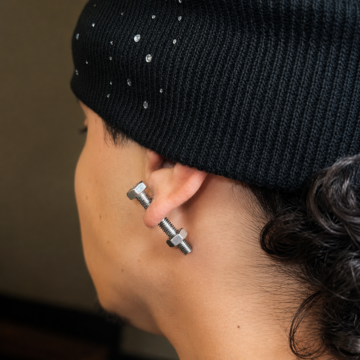 Bolt Stud Earrings