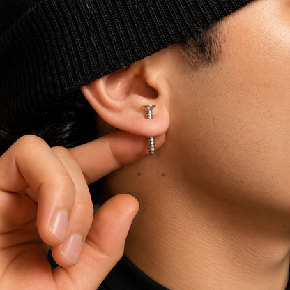 Screw Stud Earrings