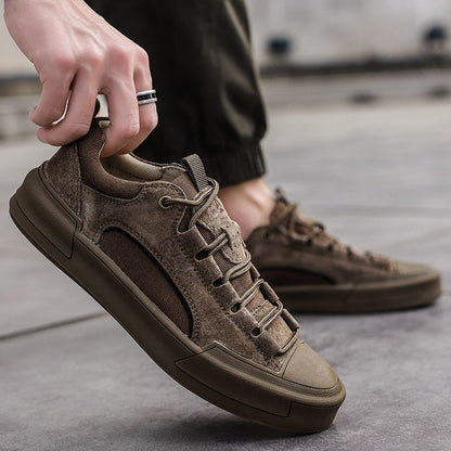 District Leather Sneakers