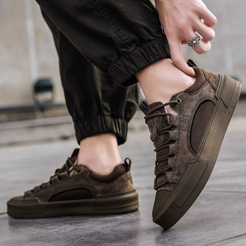 District Leather Sneakers