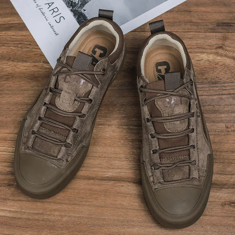 District Leather Sneakers