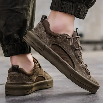 District Leather Sneakers