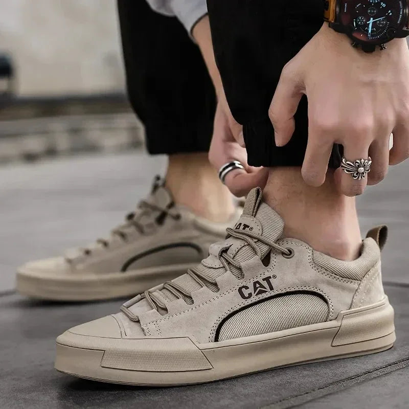District Leather Sneakers