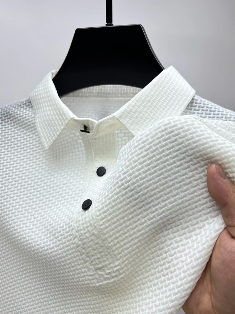 Nero Classic Weave Polo