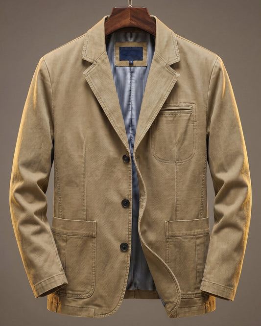 Matteo Cotton Blazer