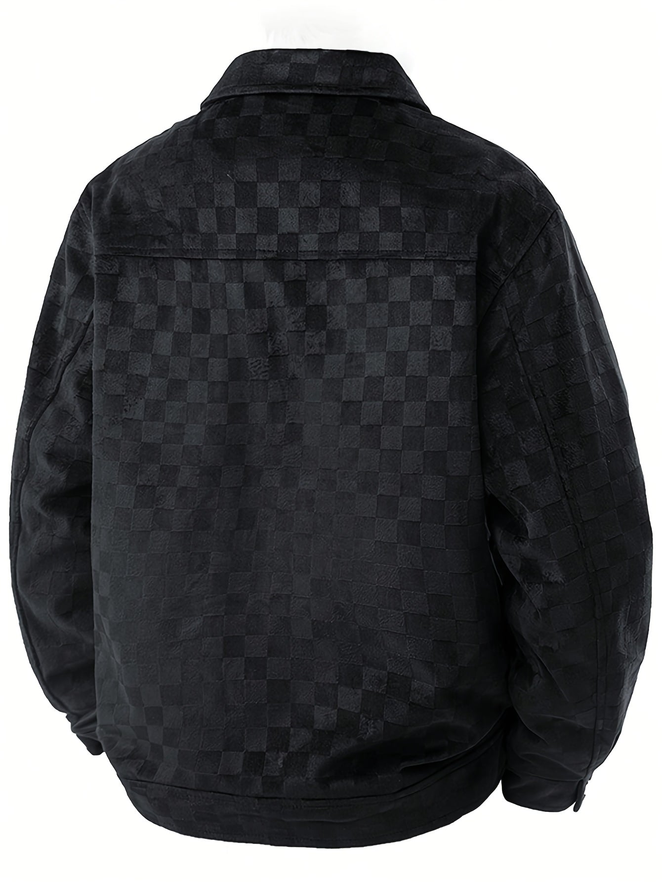 Mavrick Checkered Velour Jacket