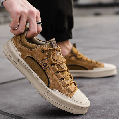 District Leather Sneakers