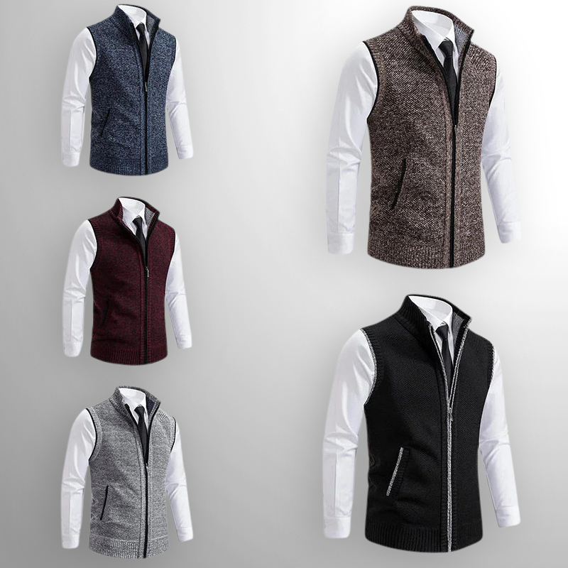 Mason Full-Zip Sweater Vest